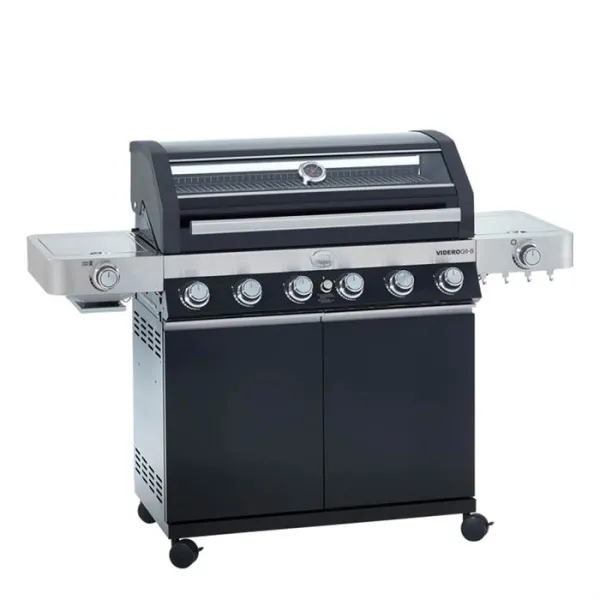 Rösle gas BBQ grill - Videro G6-s - 6 main burners