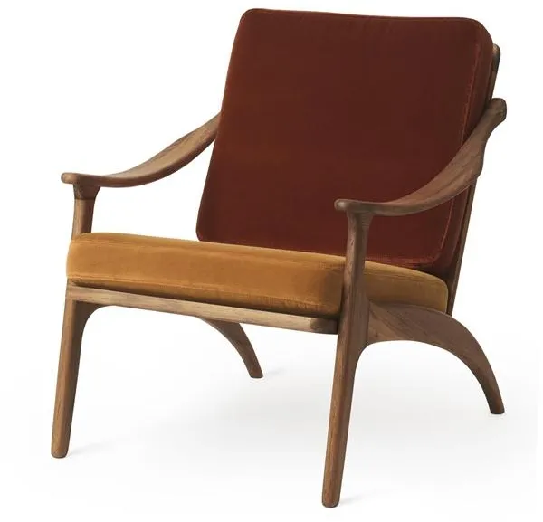 Warm Nordic Lean Back Armchair Teak Wood/Ritz 37011688