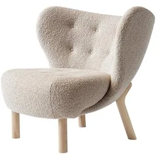 &Tradition Little Petra VB1 Armchair Karakorum 003/White Oiled Oak