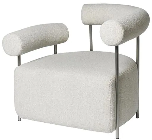 Kristina Dam Studio Solitude Armchair Left Off White