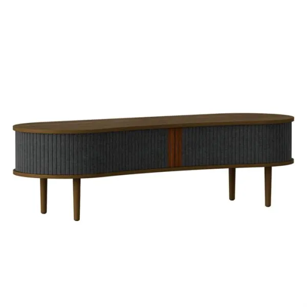 Umage Audacious TV bench - Dark Oak - Shadow